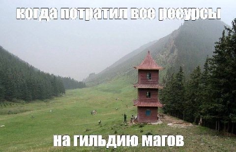 усы ГИЛЬДИЮ Магов