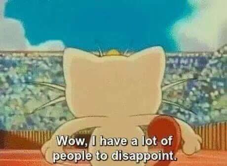 Wow. have а lot of people to disappoint.