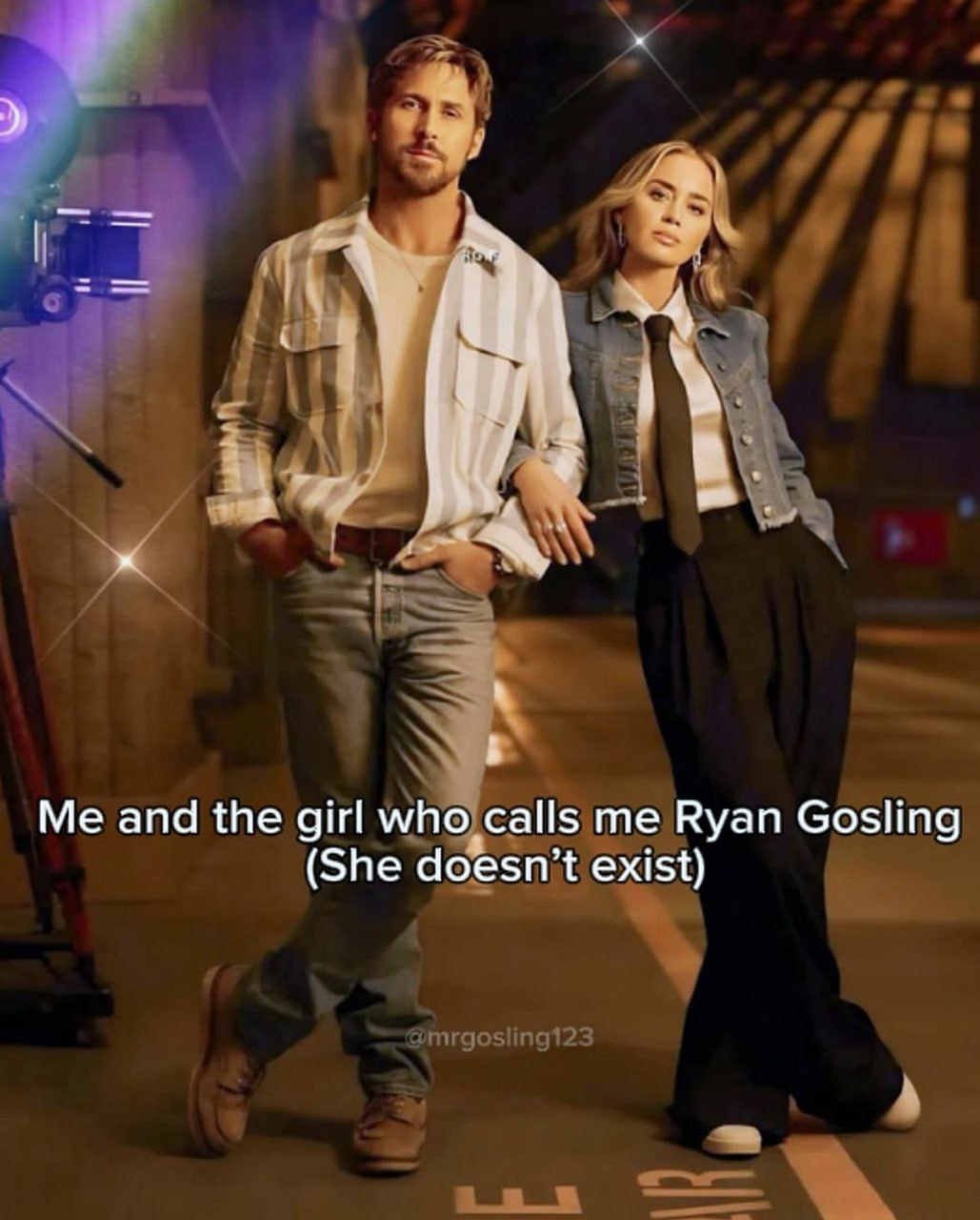 4 Me and the girl мпо Ryan Gosling (She doesn’t exist)