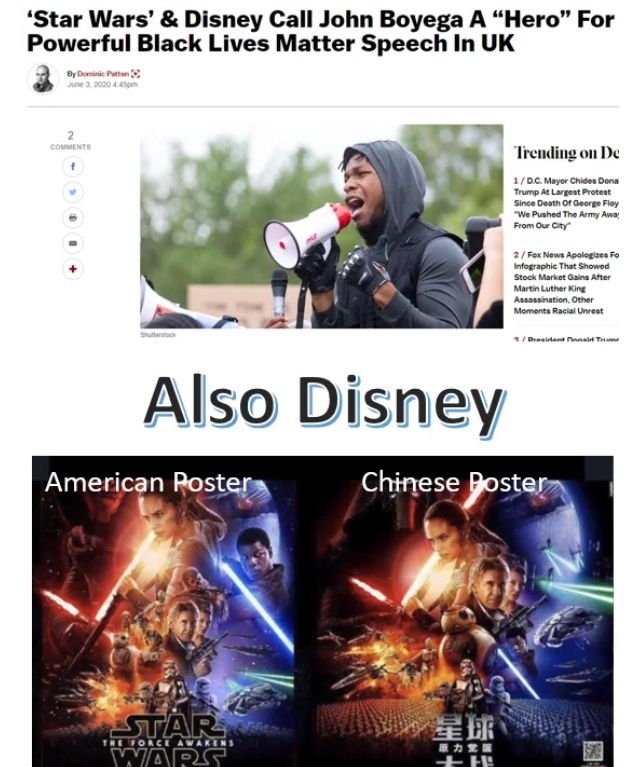 ‘Star Wars’ Disney Call John Boyega А “Hero” For Powerful Black Lives Matter Speech In a ‘Trending on 1 Mayor Chides Dona Pig Trump At Largest Protest Since Death Of George Floy From Our City” "We Pus