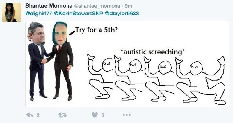 Shantae Мотопа ©shantae_momona @alighirl77 @KevinStewartSNP @dtaylor5633 ity for a Sth? 4 screeching* A