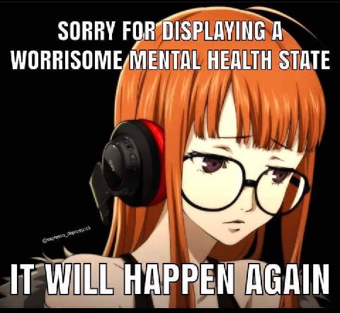 SORRY A HEALTH STATE A IT WILL HAPPEN AGAIN