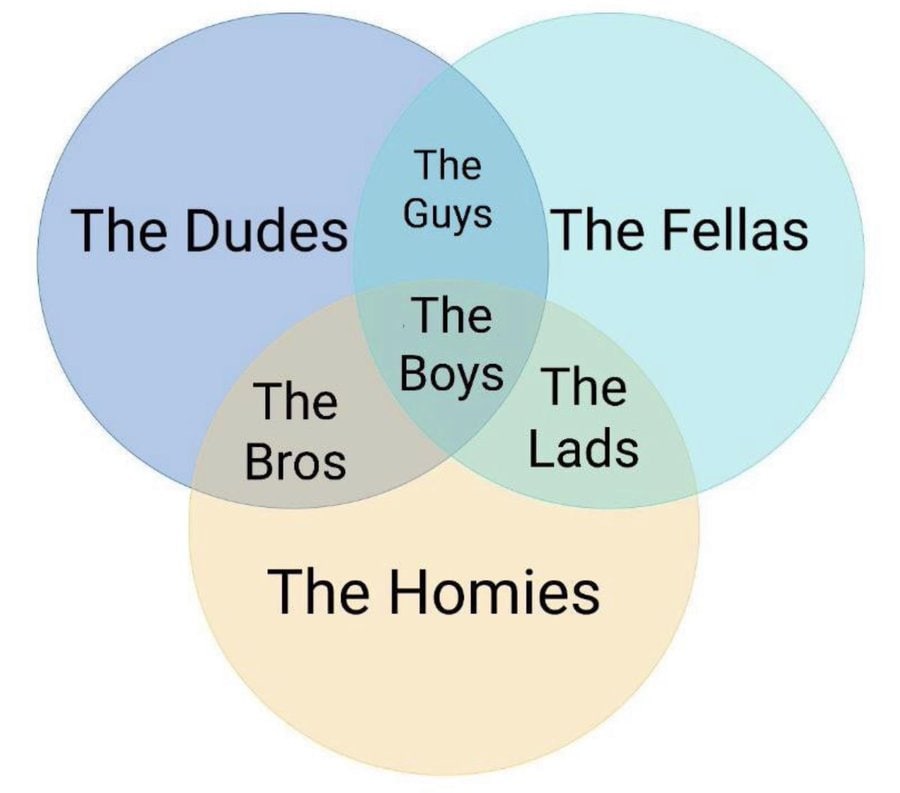 The Guys The Dudes The Fellas The The BoyS The Bros Lads The Homies