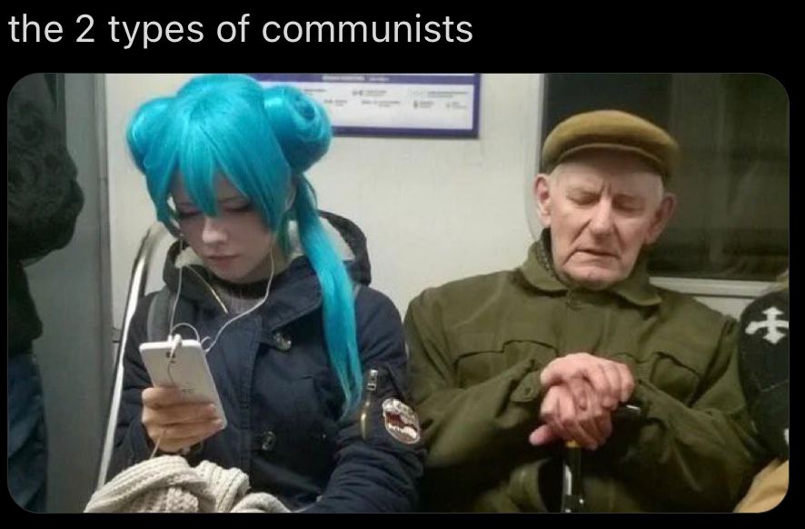 the 2 types of communists