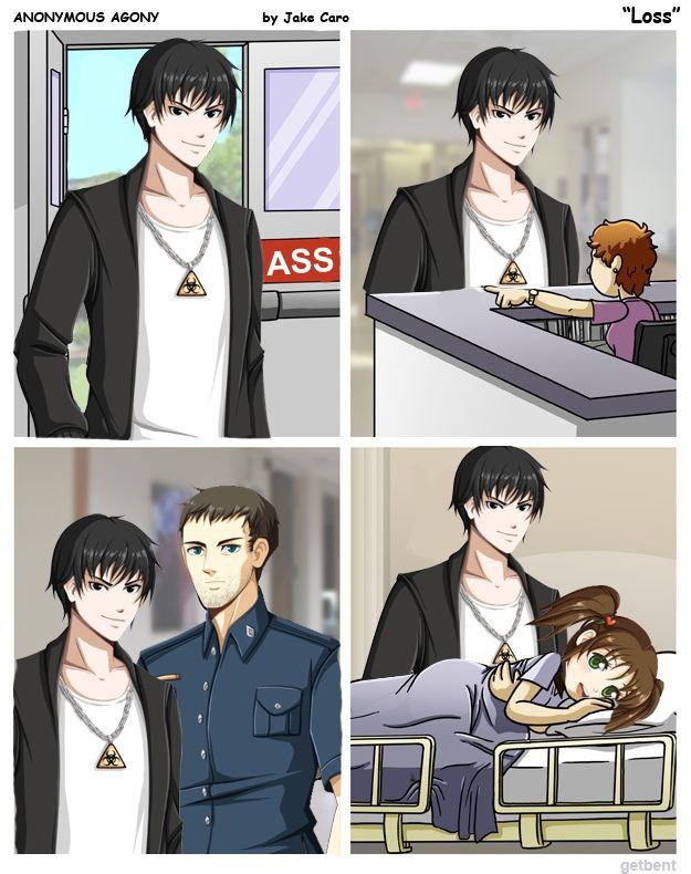 ANONYMOUS AGONY Jake Caro “Loss” ASS