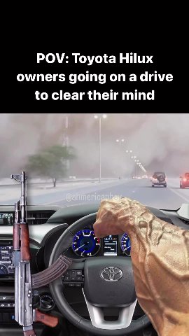 POV: Toyota Hilux owners going on a drive to clear their mind