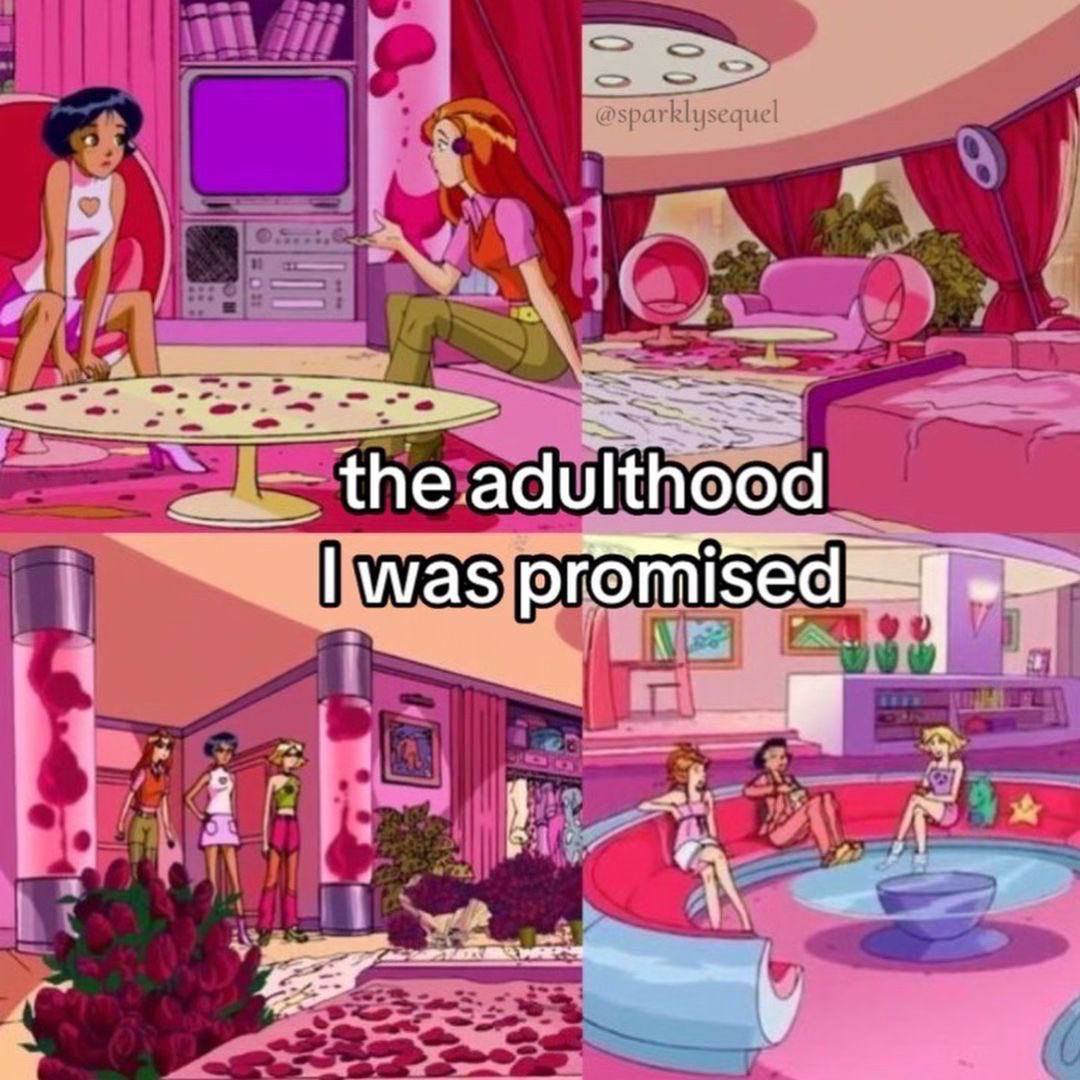 the adulthood was i