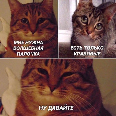 МНЕ НУЖНА ВОЛШЕБНАЯ ЕСТЬ ТОЛЬКО ПАЛОЧКА КРАБОВЫЕ НУ ДАВАЙТЕ