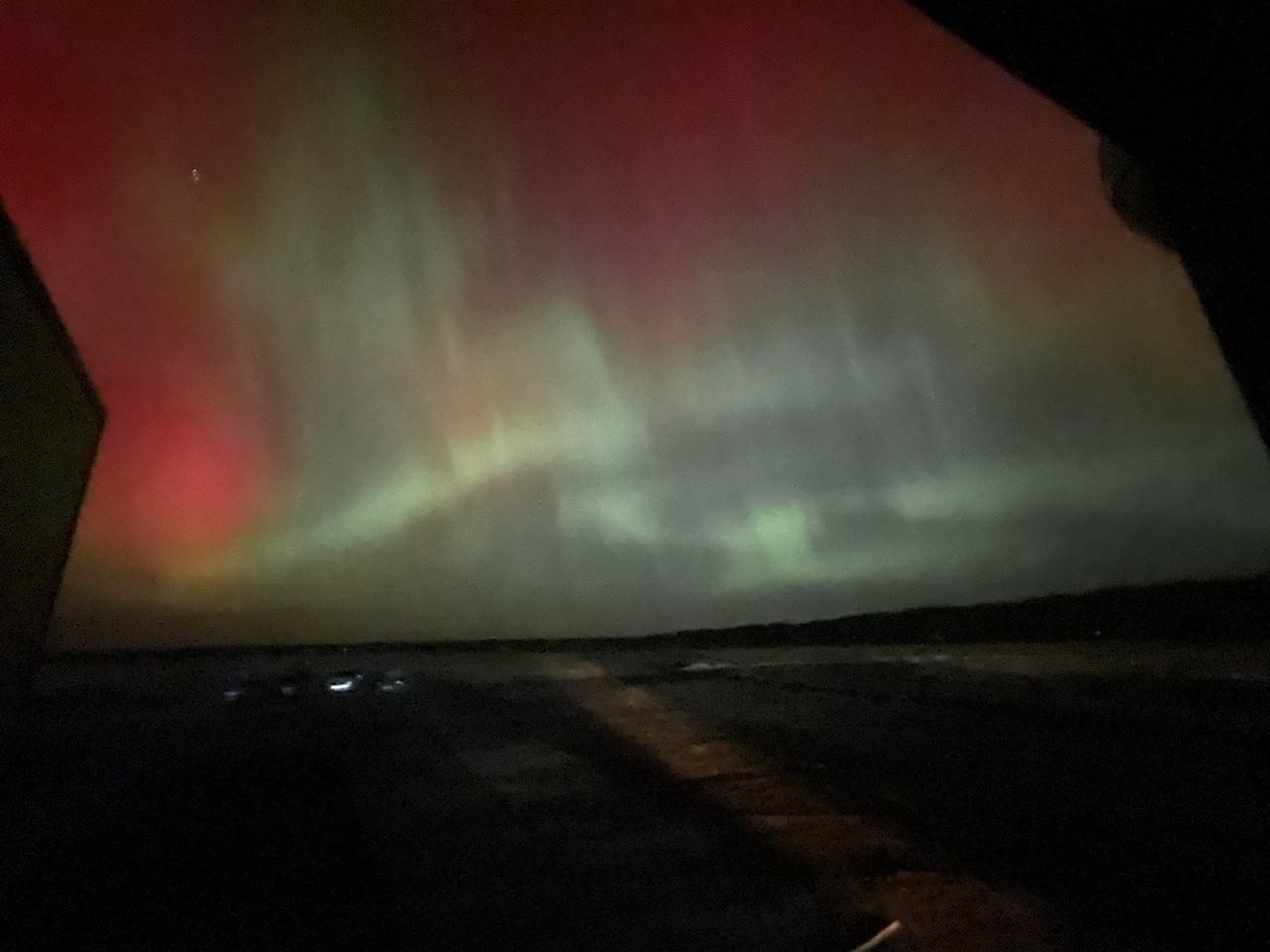 AURORA BOREALIS?

IN THIS TIME OF YEAR

IN THIS PART OF COUNTRY 

LOCALISED ENTIERLY IN YOUR AUL