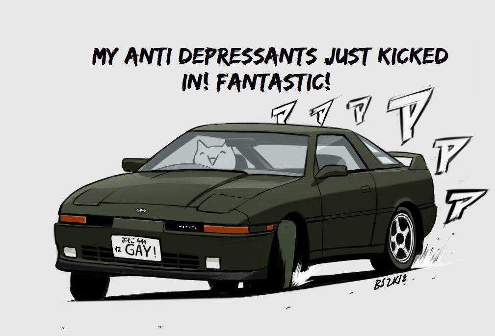АМП DEPRESSANTS JUST KICKED FANTASTIC! а