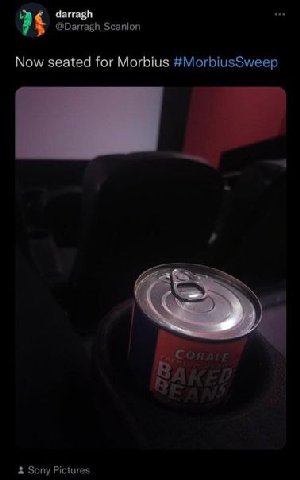 Зсапюп Now seated for Morbius #MorbiusSweep 8 Sony Pictures