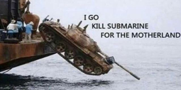KILL SUBMARINE FOR THE MOTHERLAND