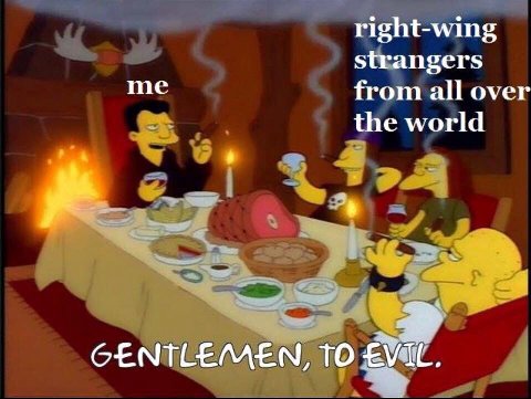 right-wing strangers me from all over the world 5 CENTLEMEN, ТО gar.