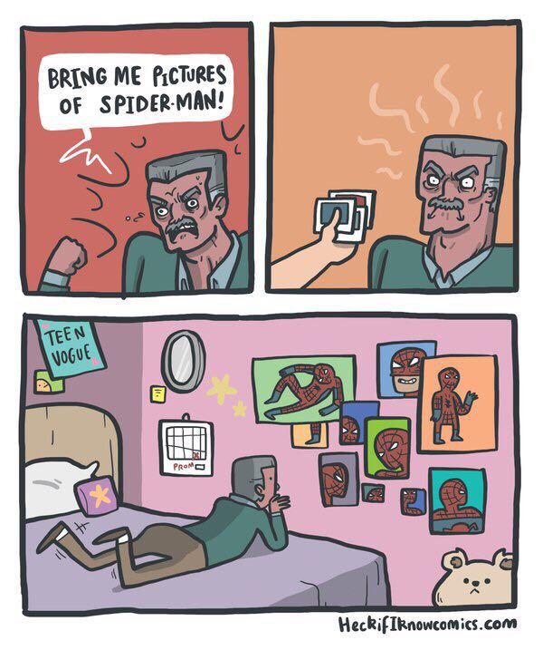 BRING ME OF SPIDER-MAN! HeckifIknowcomics.com
