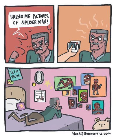 BRING ME OF SPIDER-MAN! HeckifIknowcomics.com