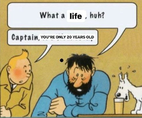 What a life huh? Captain, ONLY 20 YEARS OLD a.