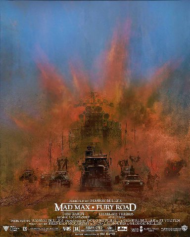 GEORGE MILLER МАХ FURY ВОАЙ) TOM TARDY AS МАХ ROCK NFANSRY AS MILLER вворосво DOUG MITCHELL GEORGE MILLER VORTEN warrren BRENDAN MCCARTHY NICO LAPHOURIS к GEORGE MILLER BIG
