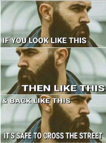 a IF YOU LOOK LIKE THIS THEN LIKE THIS ВАСК LIKE THIS IT'S SAFE ТО CROSS THE STREET