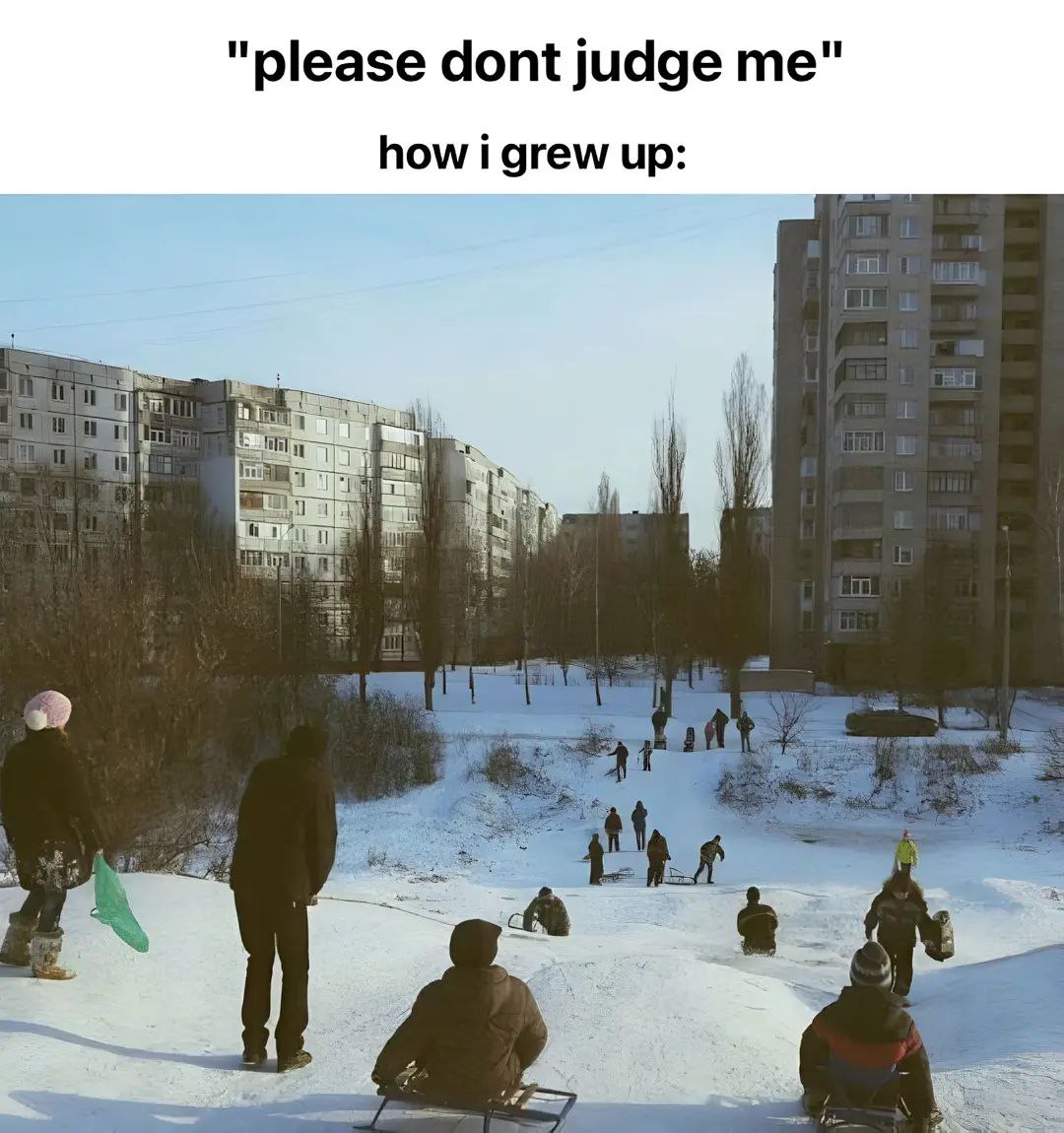 "please dont judge how i grew up: 5