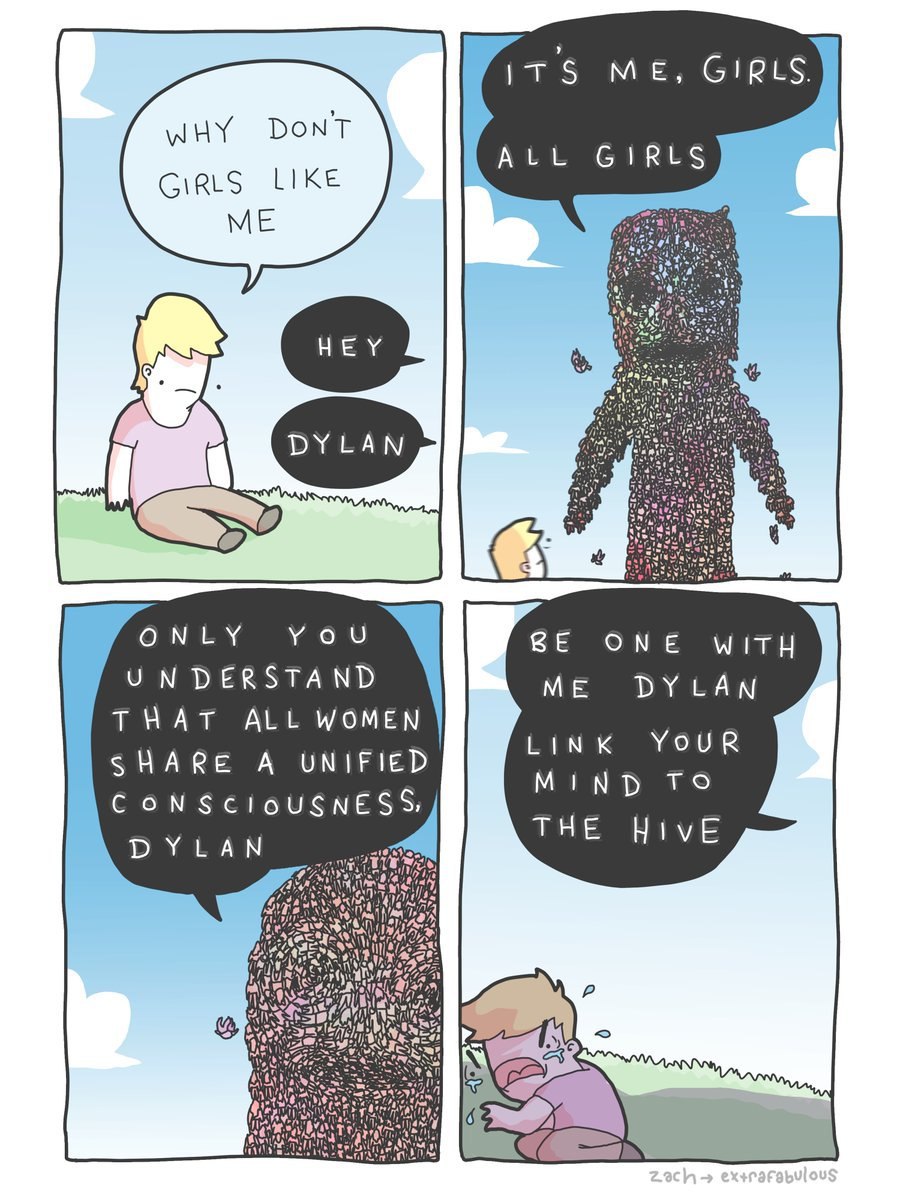ME, GIRLS WHY DONT ALL GIRLS GIRLS LIKE ME ONLY You ONE WITH DERSTAND ME DYLAN THAT ALL WOMEN LINK YOUR SHARE A UNIFIED MIND TO CONSCIOUSNESS, THE Hive DYLAN an 572