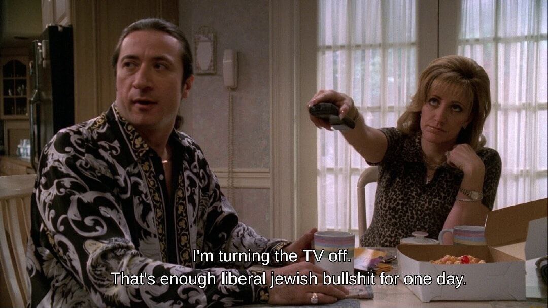 lige turning the off That's enough liberal jewish bullshit for one day