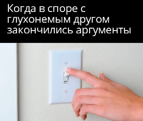 Когда в споре с глухонемым другом закончились аргументы