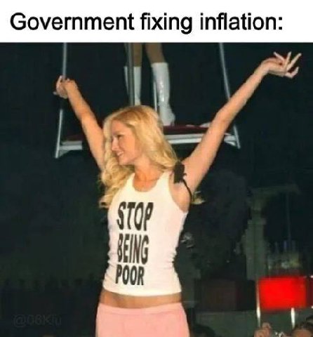 Government fixing inflation: