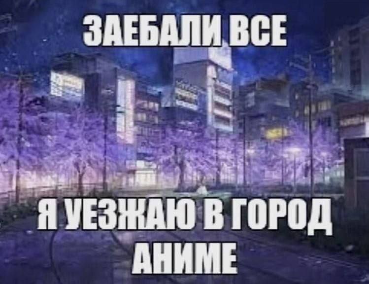 ЗАЕБАЛИ ВСЕ 3: Я VESHHAH I ОРОД АНИМЕ