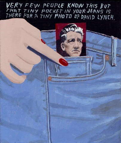 VERY FEw PEOPLE KNOW THIS Pur THAT TINY РОСКЕТ IN JEANS 15 ERE FoR A TINY FHOTD OF DAVID