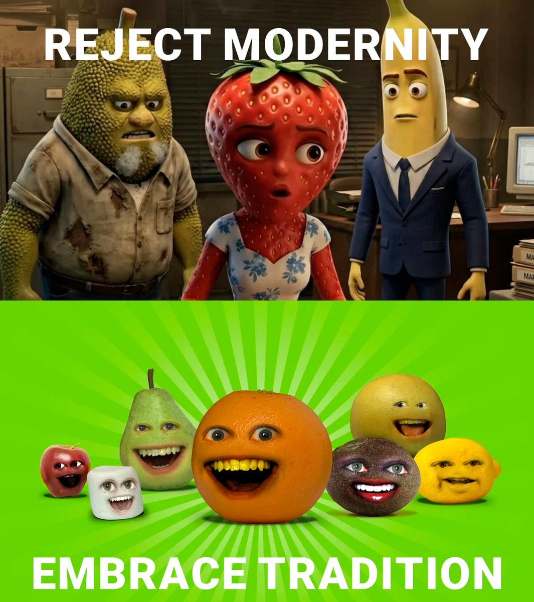 REJECT MODERNITY EMBRACE TRADITION