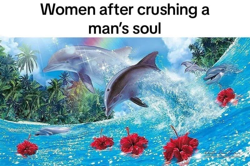 Women after crushing а man SOUI 2) of AN 4 cal я 22 2$. 2