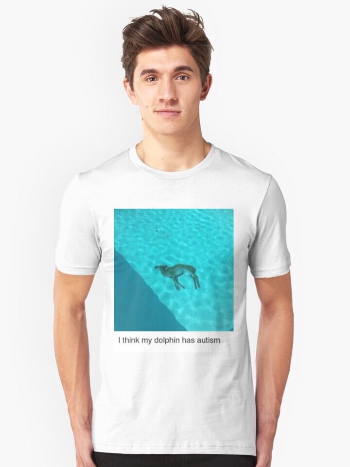 think my dolphin has autism