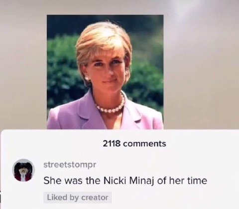 2118 comments streetstompr She was the Nicki Minaj of her time Liked creator