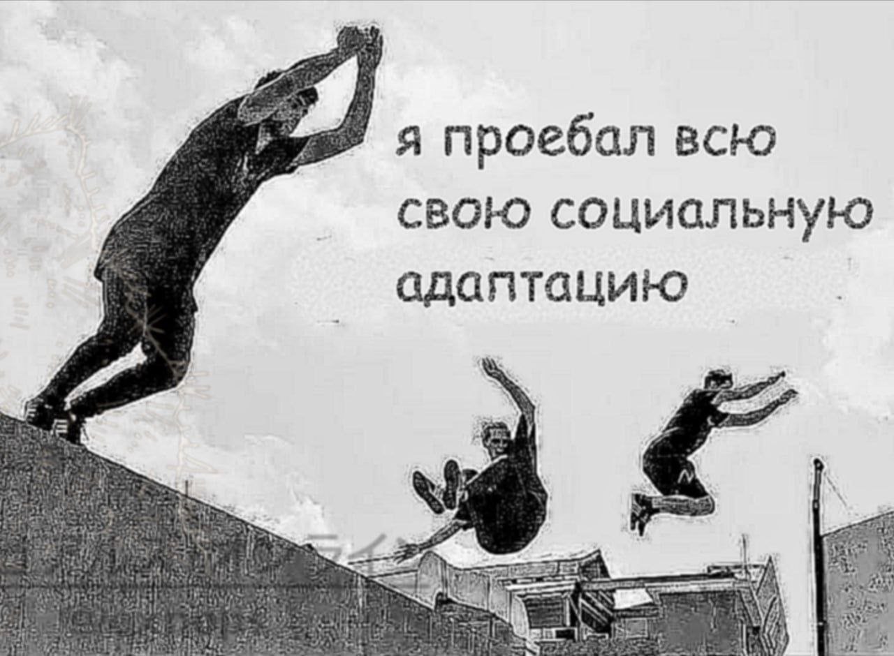 я проебал всю свою социальную адаптацию wie