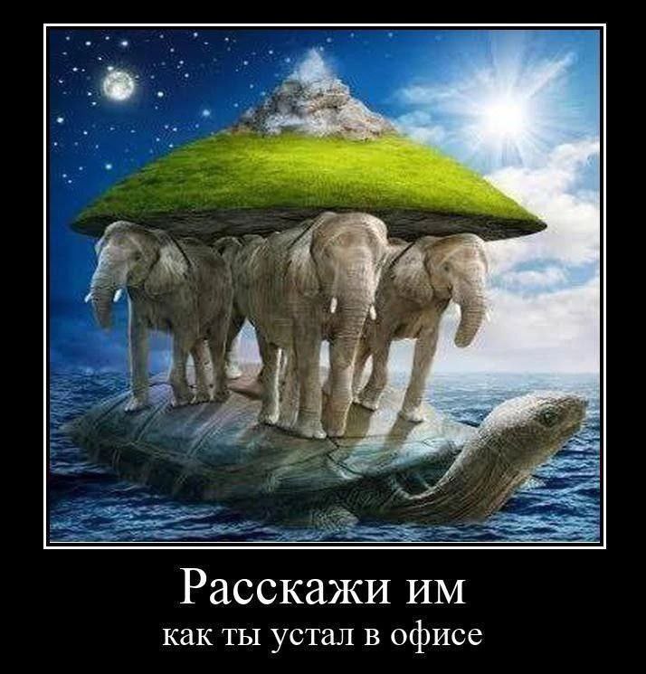 Расскажи как ты устал в офисе