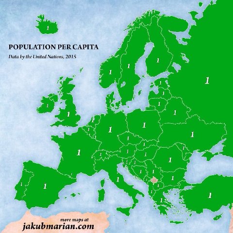 POPULATION PER CAPITA lata the United Nations, 23 jakubmarian.com