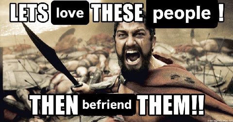LETS) оче THESE people THEN befriend THEMIT