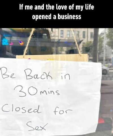If me and the love of my life opened a business 2 у: Я