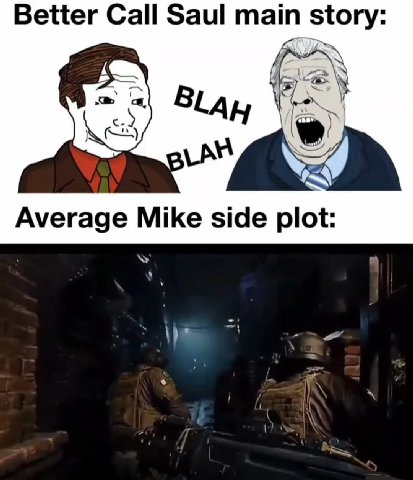 Better Call Saul тат story: Average Mike side plot: