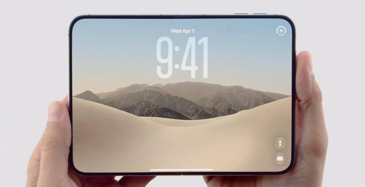 ⚡️Первый в истории складной iPhone Duo представила Apple.