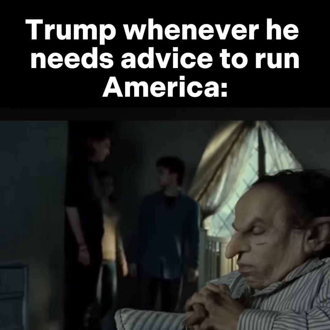 Trump whenever he needs advice to run