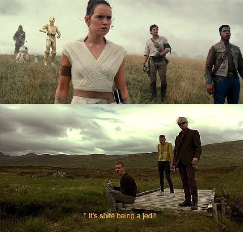 why AS It’s. being a jedi!