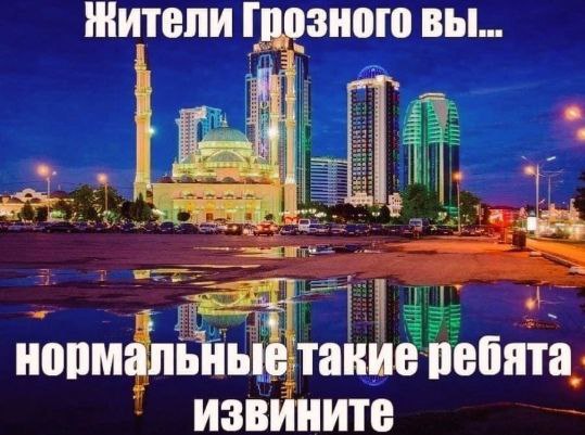 Грозного вы... в... нормальные такие ребята извините