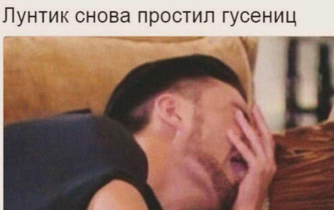 Лунтик снова простил гусениц
