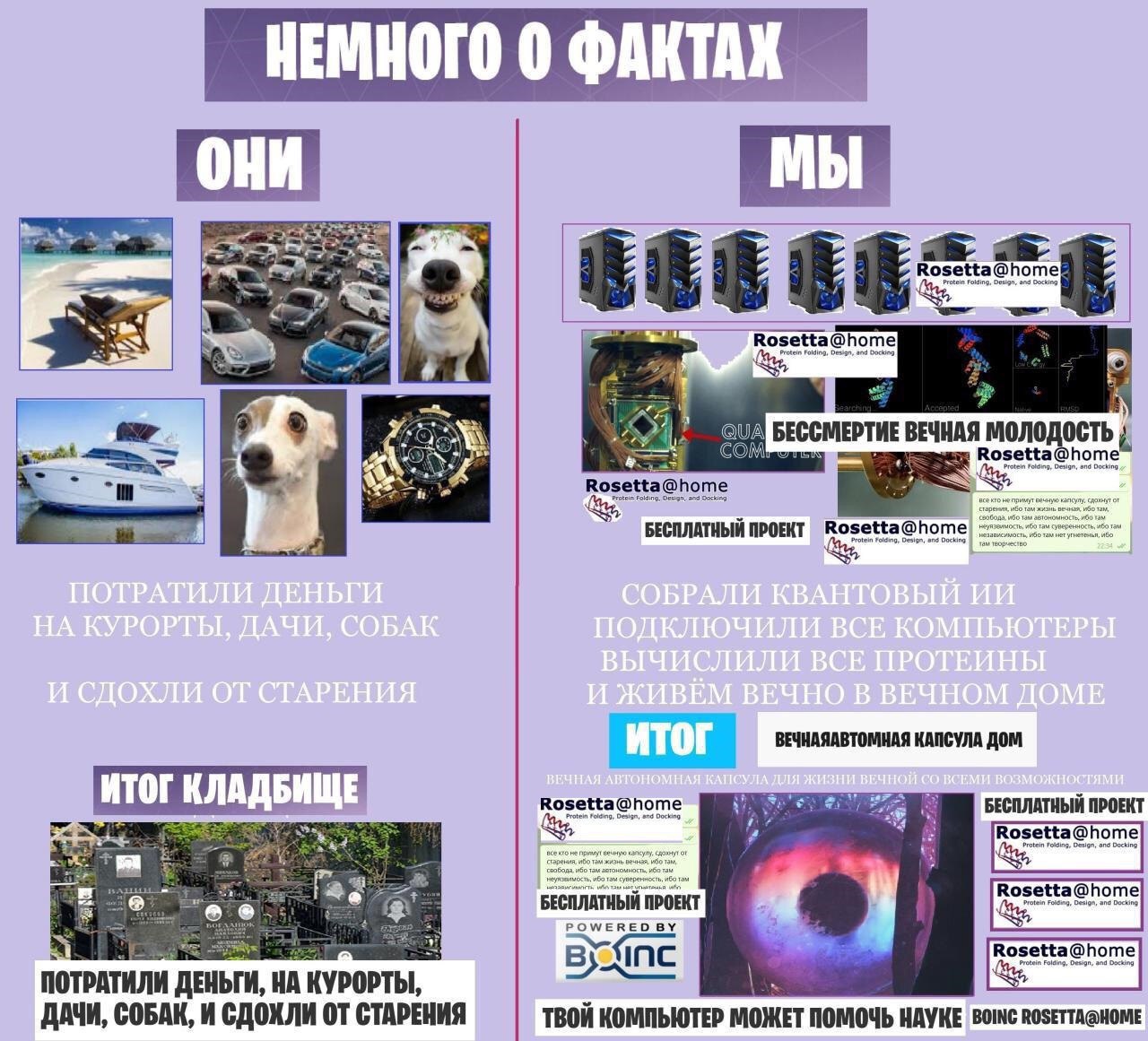 4 3 4 2 ПОТРАТИЛИ ДЕНЬГИ СОБРАЛИ КВАНТОВЫЙ НА КУРОРТЫ, ДАЧИ, СОБАК ПОДКЛЮЧИЛИ ВСЕ КОМПЬЮТЕРЫ ВЫЧИСЛИЛИ ВСЕ ПРОТЕИНЫ И СДОХЛИ ОТ СТАРЕНИЯ И ЖИВЁМ ВЕЧНО В ВЕЧНОМ ДОМЕ итог ВЕЧНАЯ АВТОНОМНАЯ КАПСУЛА ДЛЯ 