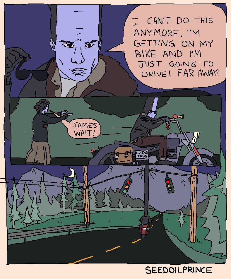 CAN'T THIS ANYMORE, GETTING ON MY BIKE AND и А GOING то ДА FAR i SEEDOILPRINCE