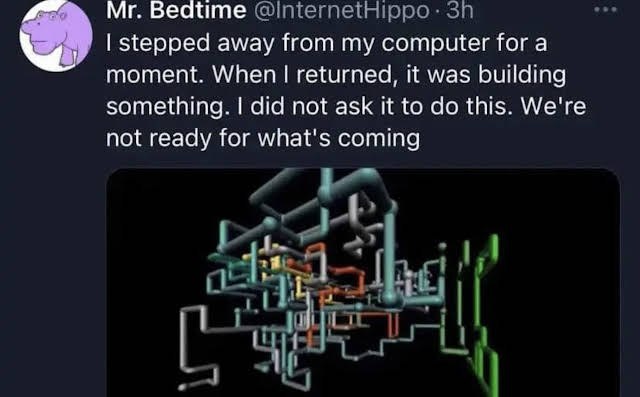 Веанте stepped away from my computer for a moment. When returned, it was building something. did not ask it to this. We're not ready for what's coming