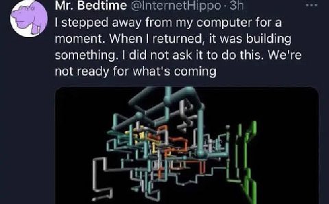 Веанте stepped away from my computer for a moment. When returned, it was building something. did not ask it to this. We're not ready for what's coming