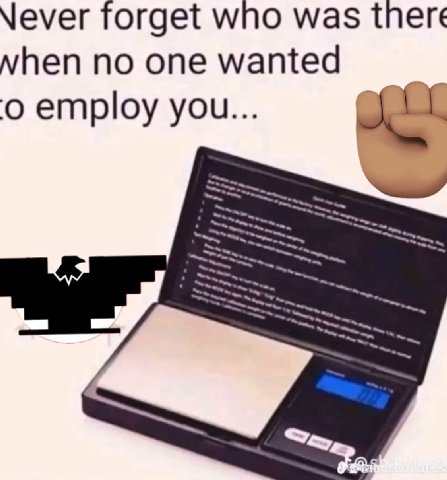 Never forget who was there no one wanted о employ you...