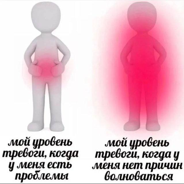 уровень мой уровень тревоги, когда тревоги, когда у меня меня нет причин продлемы волноваться